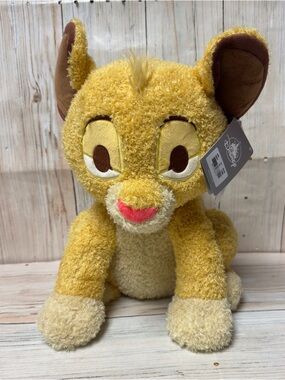 New Disney Parks Simba Weighted Lovey Plush 14" Lion King 2.5 Pound anxiety calm
